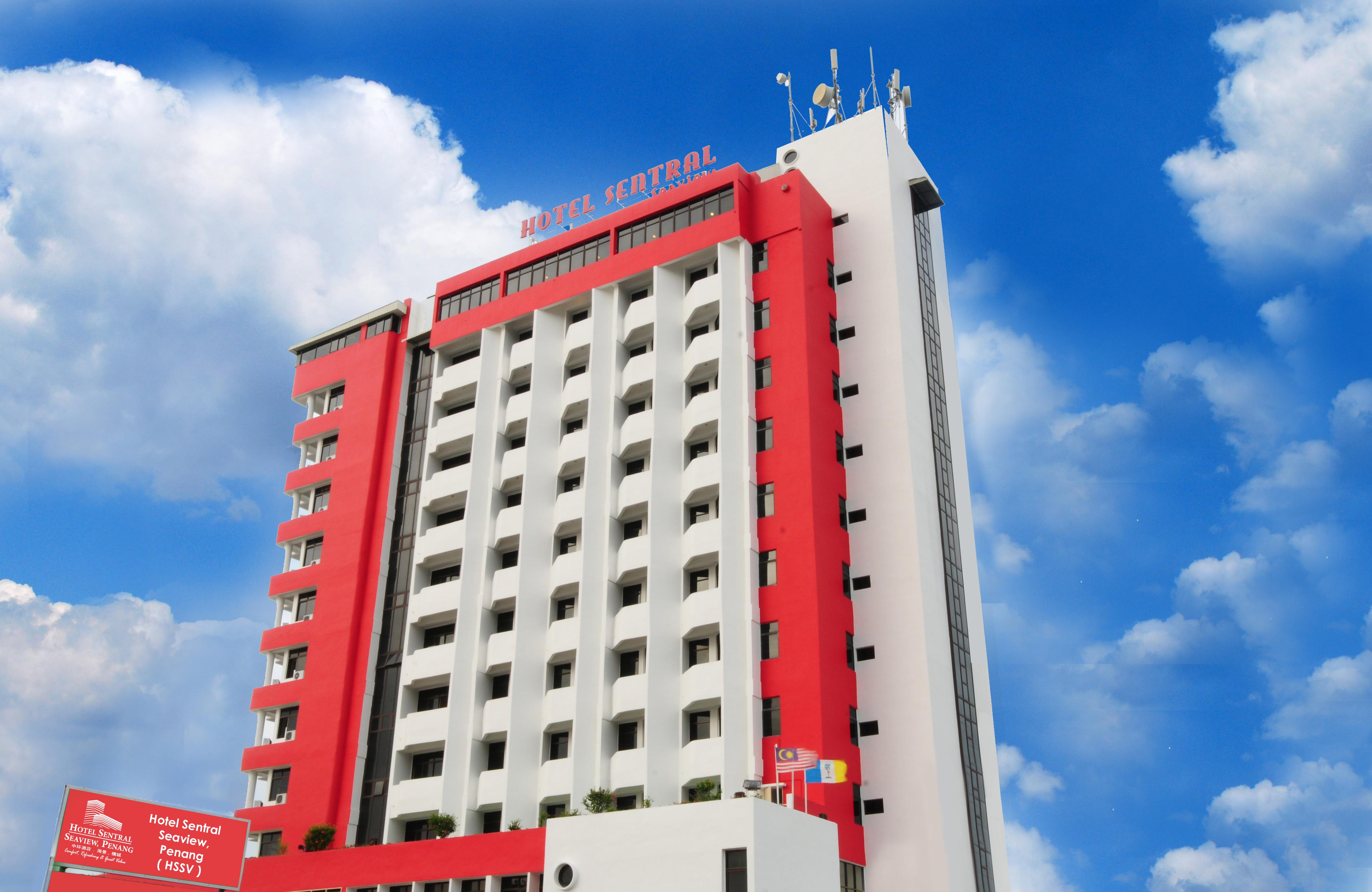 Hotel Sentral Seaview @ ​Beachfront Tanjung Bungah  Exteriör bild
